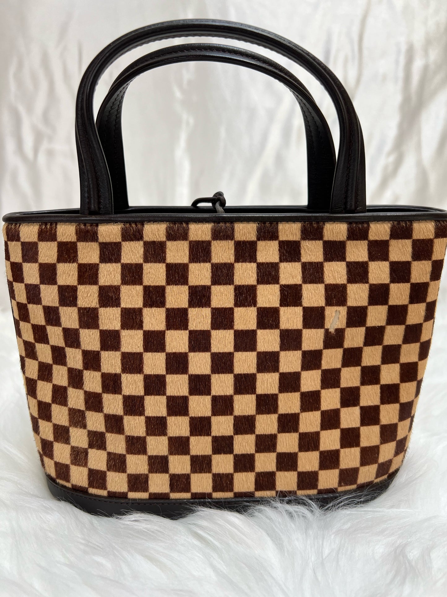 Louis Vuitton Damier Sauvage Impala Tote Handbag