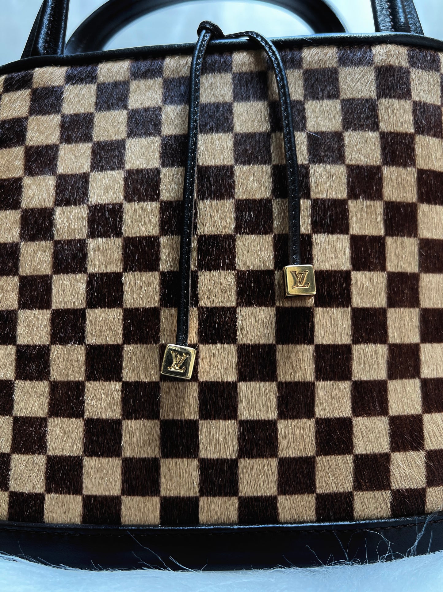 Louis Vuitton Damier Sauvage Impala Tote Handbag