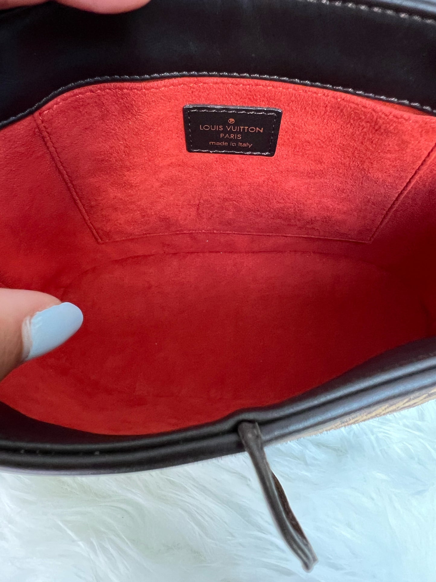 Louis Vuitton Damier Sauvage Impala Tote Handbag
