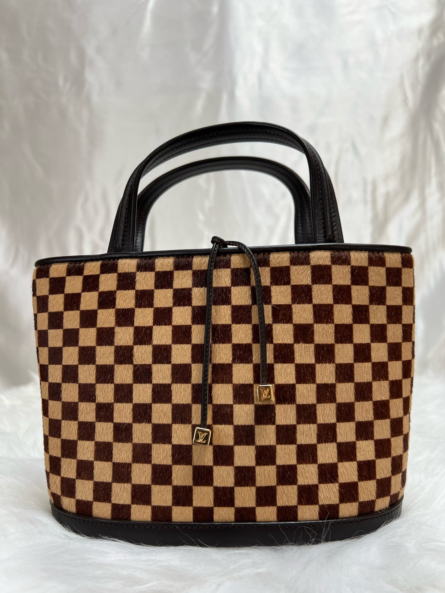 Louis Vuitton Damier Sauvage Impala Tote Handbag