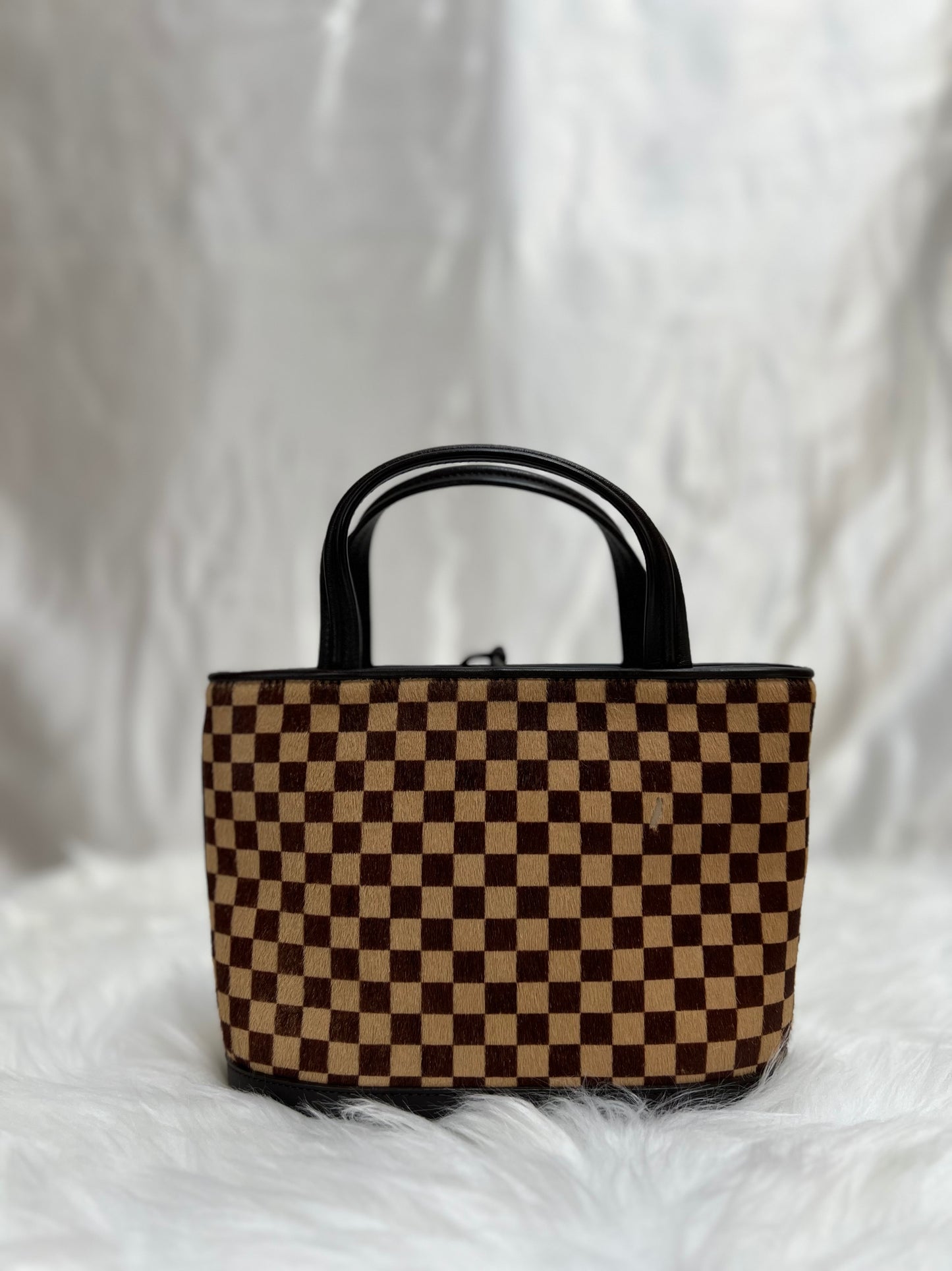Louis Vuitton Damier Sauvage Impala Tote Handbag