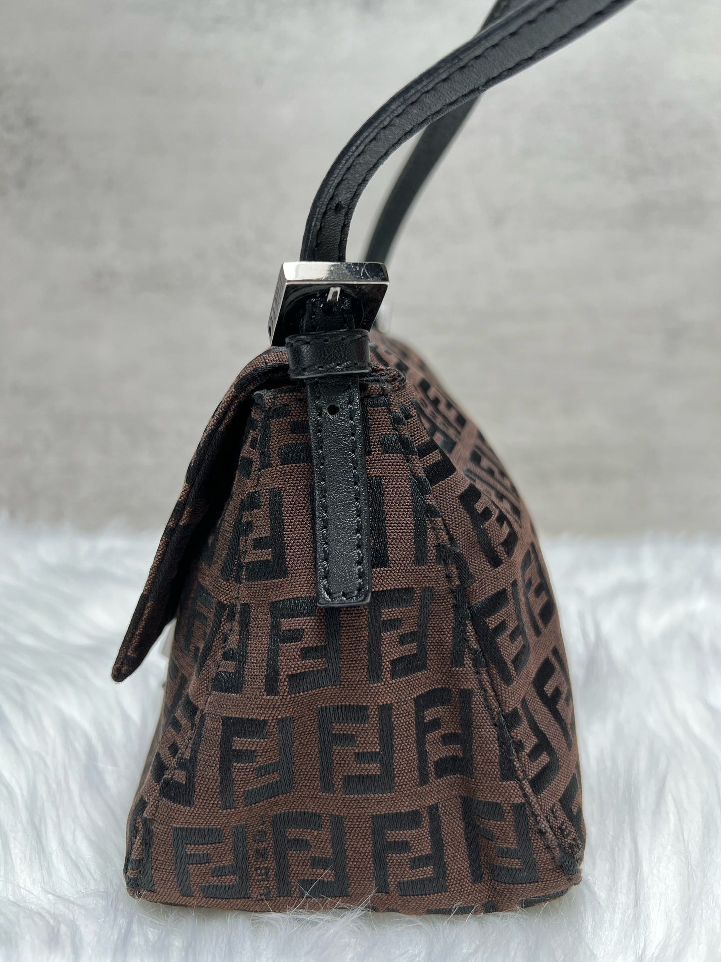 Fendi Zucchino Mini Mama Baguette