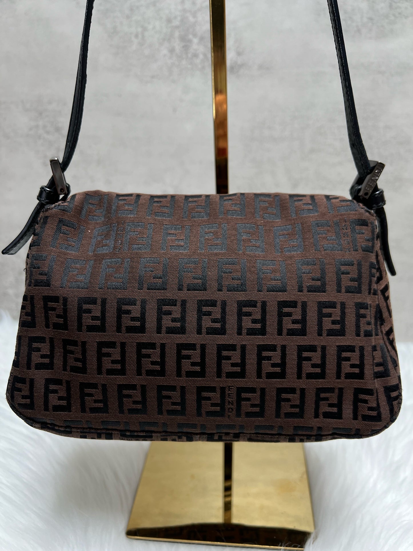 Fendi Zucchino Mini Mama Baguette